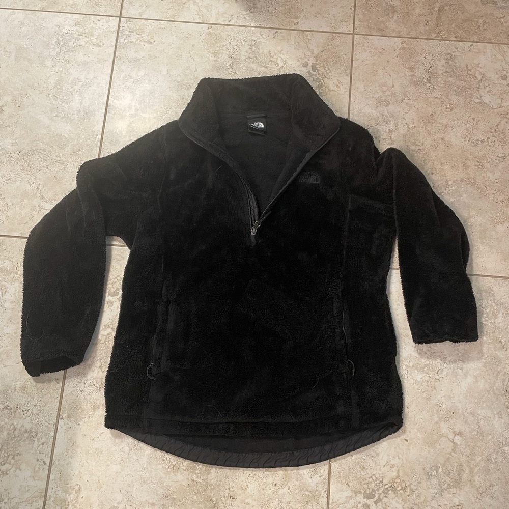 North face half zip women large